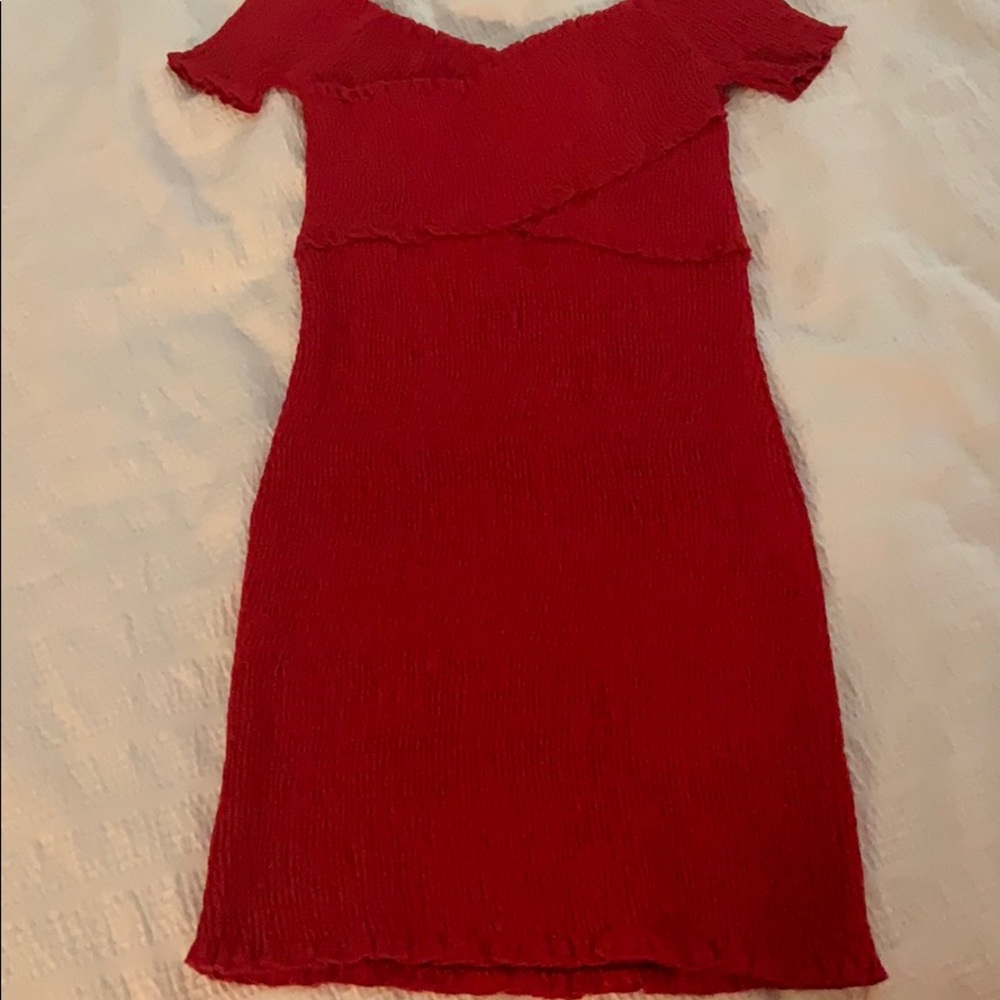 RED CUTE DRESS